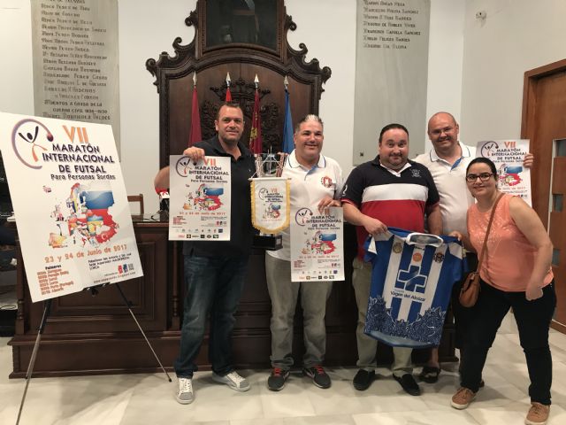 Más de un centenar de participantes convertirán a Lorca en la capital del Futsal este fin de semana gracias a la VII Maratón Internacional para personas sordas
