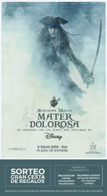 La Agrupación Musical Mater Dolorosa ofrecerá el próximo 5 de julio su tradicional Concierto de Verano en la Plaza de España