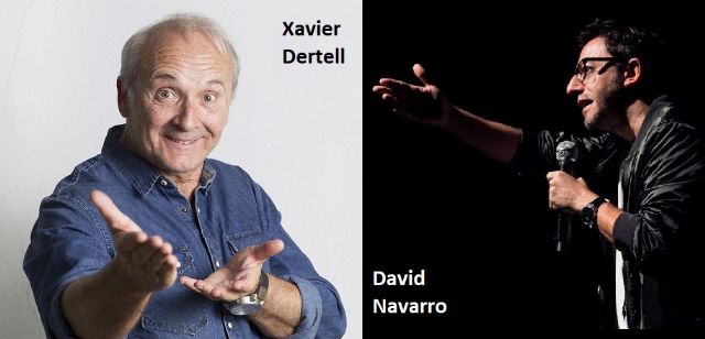 Este próximo viernes los cómicos David Navarro y Xavier Dertell traerán humor y risas a ´Las Noches de la Plaza de España´