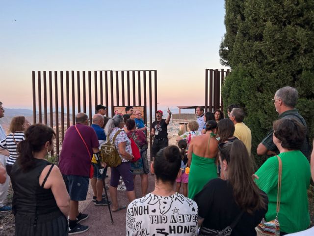 Más visitantes en el Castillo de Lorca en un verano en el que el turismo registra un aumento del 9%