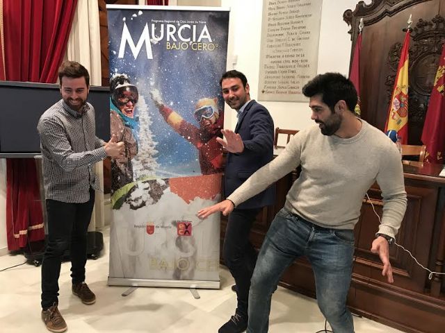 Centenares de jóvenes lorquinos podrán realizar actividades deportivas en la nieve gracias a los programas #Findeaventura y 'Murcia Bajo Cero'