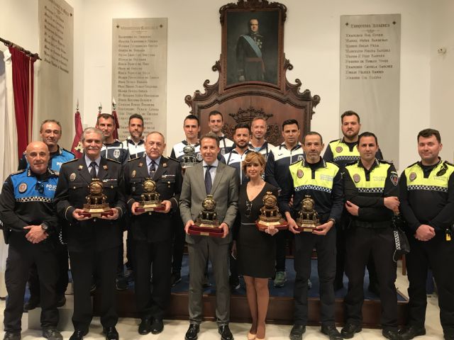 El equipo de la Policía Local de Lorca consigue el primer puesto en atletismo y el tercero en la general en el XXVI Campeonato Nacional de Policías Locales-Alcazaba 2018