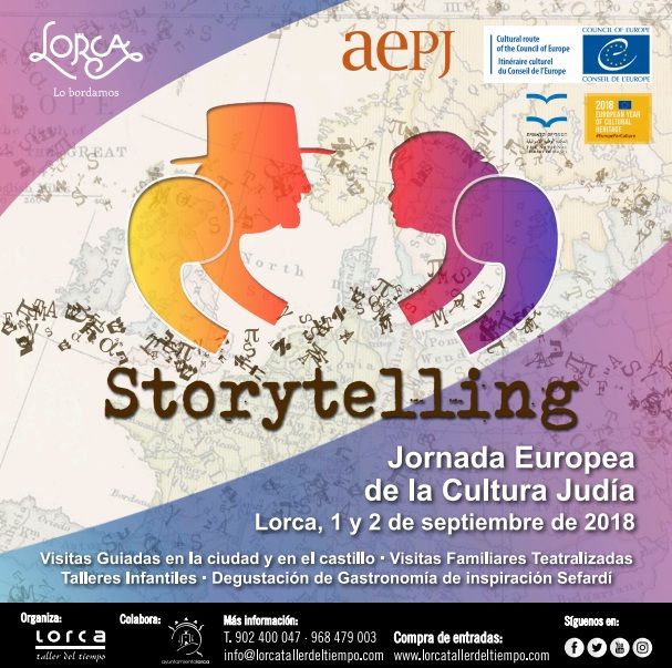 Lorca participa en la Jornada Europea de la Cultura Judía con diferentes actividades en el Castillo y en la ciudad basadas en el 'storytelling'