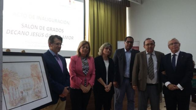 El Alcalde destaca que la aportación del Decano Jesús Gómez Amor fue fundamental para la consolidación del Campus Universitario de Lorca