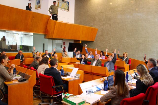 Balance de votaciones del Pleno Extraordinario del Ayuntamiento de Lorca correspondiente al proyecto de ordenanzas fiscales
