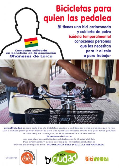 Entrega de las primeras bicicletas solidarias de la campaña “Bicicletas para quien las pedalea”
