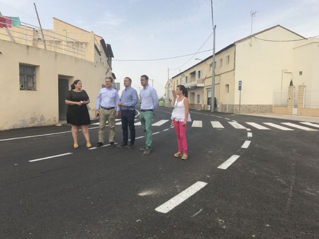 La Comunidad invierte más de 1,5 millones para mejorar 19 caminos rurales en pedanías de Lorca