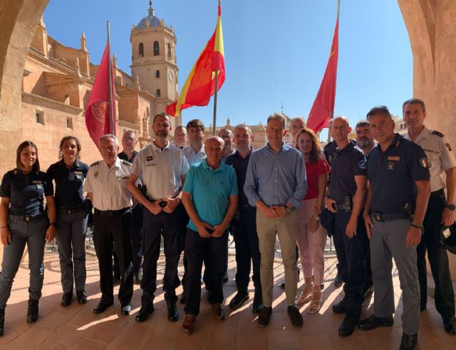 Primera reunión de trabajo en Lorca, dentro el proyecto  'Comisarías Europeas'