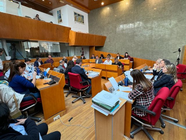 Balance de votaciones del Pleno Ordinario del Ayuntamiento de Lorca correspondiente al mes de febrero de 2024