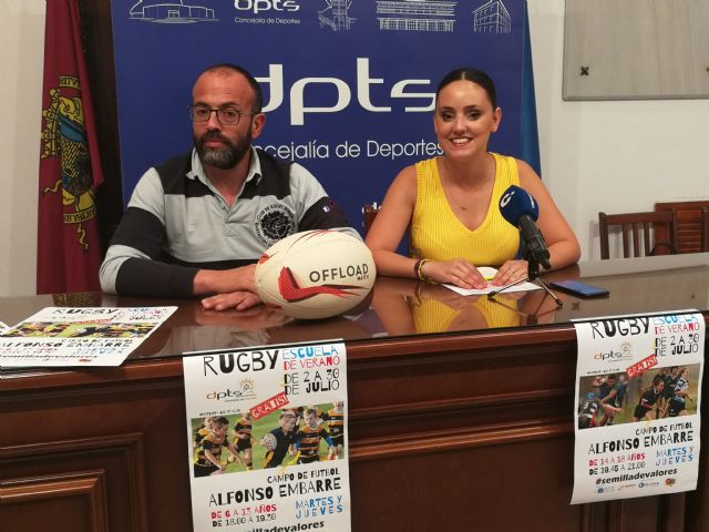 La Concejalía de Deportes y el Club Rugby Lorca organizan la tercera edición de la Escuela de Verano de Rugby