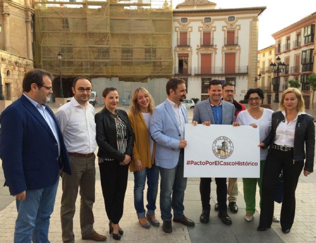 El PSOE impulsará el Pacto por la Recuperación del Casco Histórico de Lorca