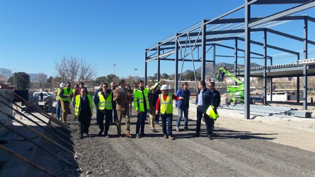 El buen ritmo de las obras de construcción de la nueva Base Logística de Limusa permitirá que los trabajadores de la empresa puedan comenzar a utilizarla en apenas 3 meses