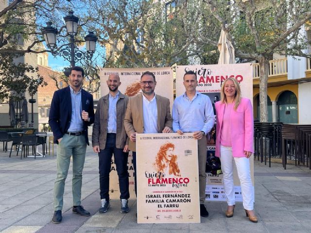 El Teatro Guerra acogerá, el 13 de mayo, el II Festival 'Quiero Flamenco' Festival Internacional de Flamenco de Lorca que, este año, rendirá homenaje a Camarón de la Isla