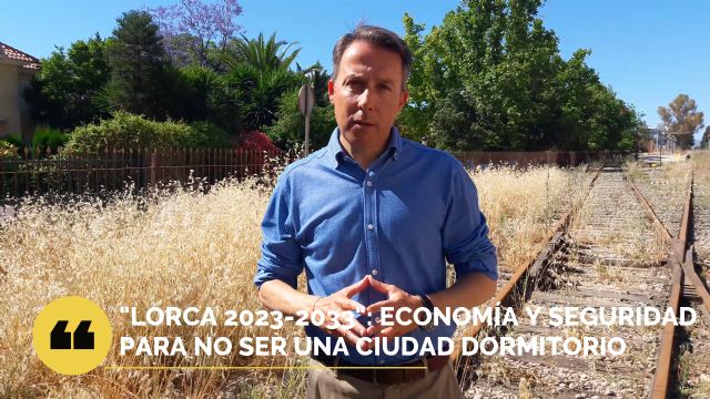 Fulgencio Gil propone el plan de reactivación económica y revitalización social 'Lorca 2023-2033'