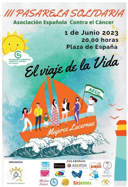 El Ayuntamiento de Lorca colabora en la III Pasarela Solidaria a beneficio de la Asociación Española Contra el Cáncer que se celebrará, el 1 de junio, en la Plaza de España