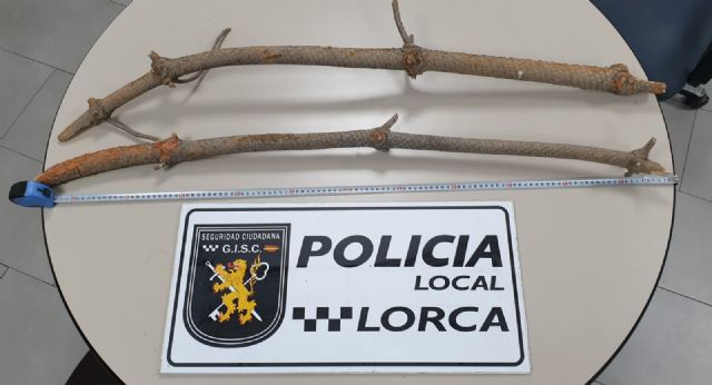 La Policía Local de Lorca detiene, en los últimos días, a cuatro personas por presuntos delitos de tráfico de drogas y atentado contra los agentes de la autoridad