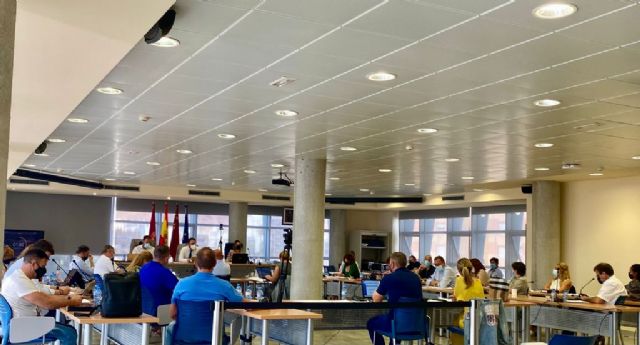 El Ayuntamiento de Lorca aprueba una declaración institucional en apoyo a la isla de La Palma a consecuencia de la erupción volcánica en la zona de Cabeza de Vaca