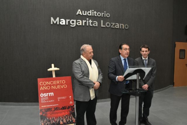 El Auditorio Margarita Lozano de Lorca acoge el próximo 2 de enero el tradicional Concierto de Año Nuevo