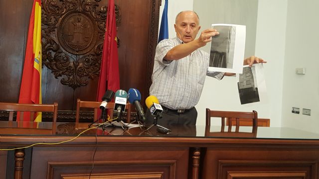 Ciudadanos  Lorca exige al Alcalde que actúe inmediatamente y solucione la situación de peligro para viandantes y vecinos de un edificio abandonado de la Virgen de las Huertas
