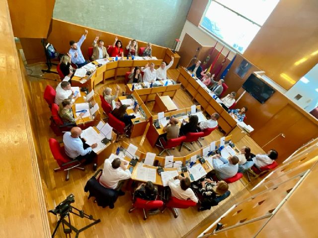 Balance de votaciones del Pleno Ordinario del Ayuntamiento de Lorca correspondiente al mes de septiembre 2023