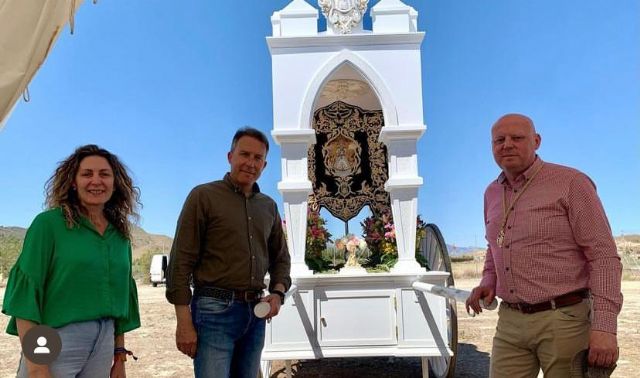 La Hermandad del Rocío de Lorca peregrina este fin de semana a la Aldea de Rocío con la asistencia del Alcalde Fulgencio Gil