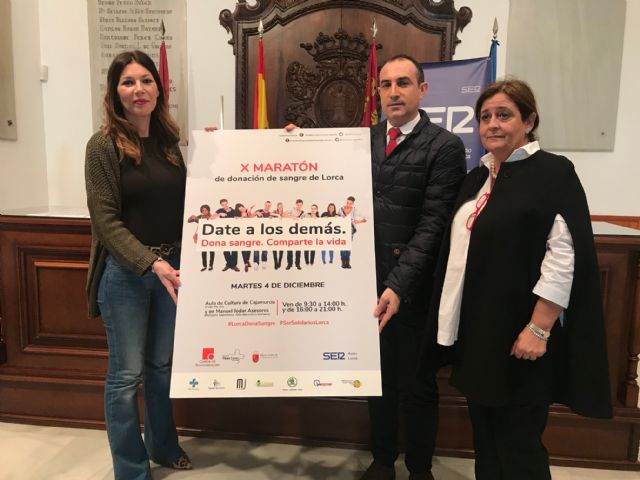 X edición del Maratón de Donación de Sangre de Lorca 'Ser Solidarios'