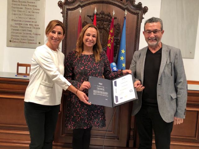 El Ayuntamiento de Lorca obtiene la certificación ISO 9001:2015