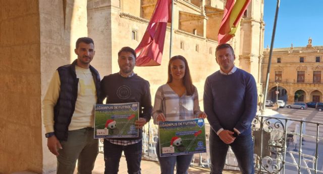 Nace en Lorca el 'I Campus de fútbol de tecnificación' para menores coincidiendo con las vacaciones escolares de Navidad