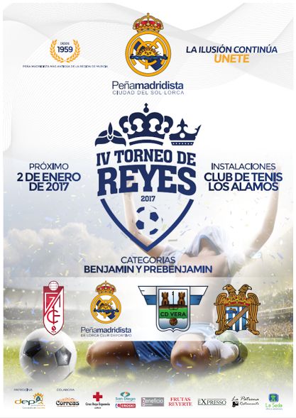 Casi un centenar de niños de entre 6 y 10 años participarán el próximo 2 de enero en el IV Torneo de Reyes organizado por la Peña Madridista 'Ciudad del Sol'