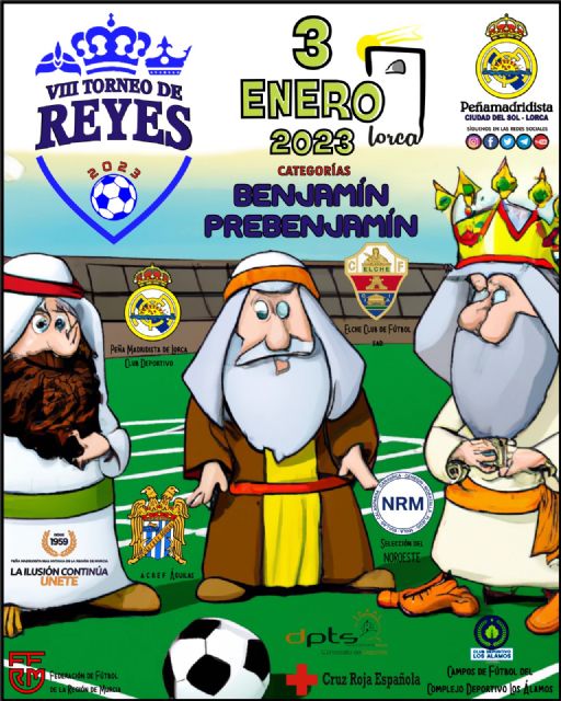 La Concejalía de Deportes colabora con la Peña Madridista Ciudad del Sol para la celebración del 'VIII Torneo de Reyes' el próximo martes, 3 de enero