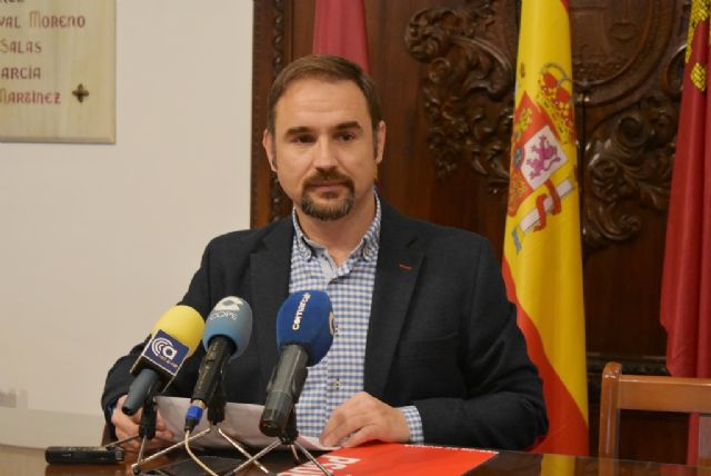 Mateos exige a Gil Jódar que solicite una nueva prórroga al BEI para poder financiar los más de 35 millones de euros en obras paralizadas en Lorca