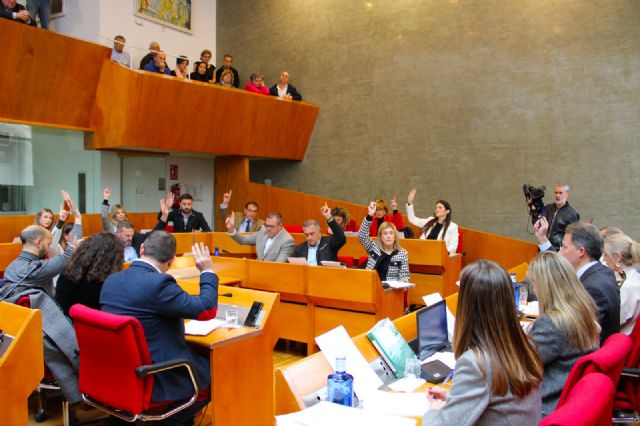 Balance de votaciones del Pleno Ordinario del Ayuntamiento de Lorca correspondiente al mes de enero 2024