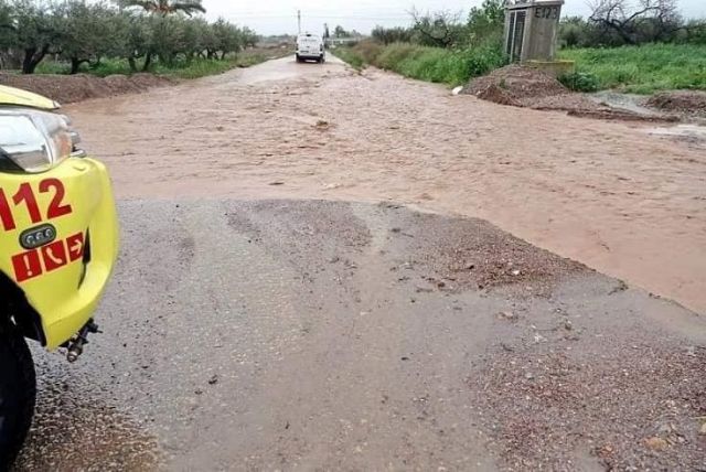 El Ayuntamiento de Lorca cifra en más de 500.000 euros el coste de los daños provocados por las lluvias en el municipio