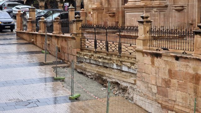 Mateos exige medidas urgentes para proteger el patrimonio histórico de Lorca 'ante el desinterés del PP'
