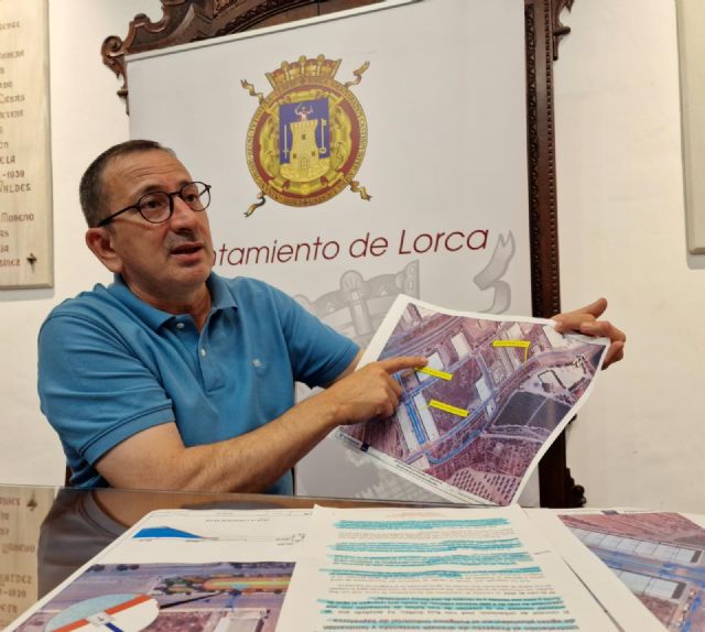 El Ayuntamiento de Lorca aprueba el procedimiento de contratación del 'Proyecto de drenaje sostenido y laminación de aguas pluviales' en el Polígono de Saprelorca