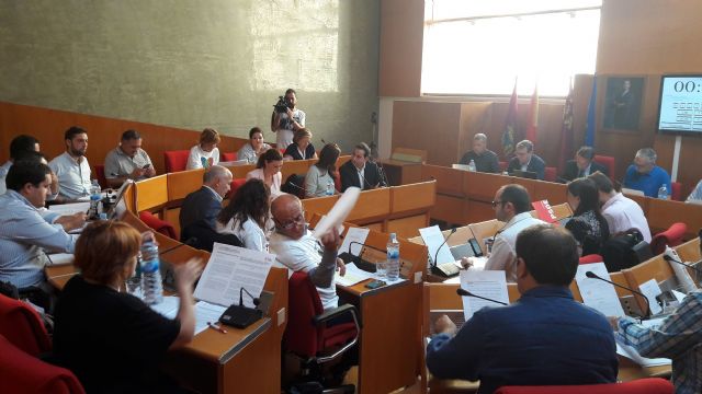 Balance de votaciones del pleno ordinario del Ayuntamiento de Lorca correspondiente al mes de septiembre 2017