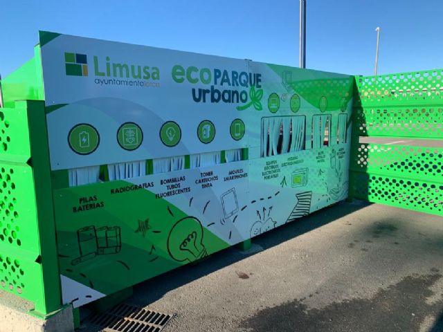 Limusa instala en su Centro Logístico el primer ecoparque urbano fijo para los residuos domésticos que no pueden ir al contenedor