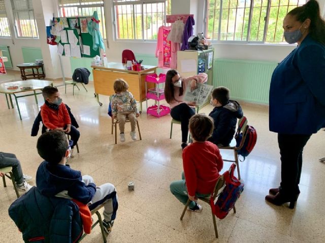 Un total de 77 niños y niñas participan estos días en las 'Escuelas de Semana Santa para Conciliar y Coeducar' puestas en marcha por el Ayuntamiento de Lorca