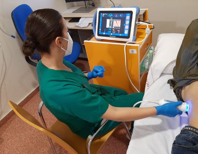 El hospital de Lorca se suma al proyecto ´Fibroscan´ como alternativa a la biopsia hepática