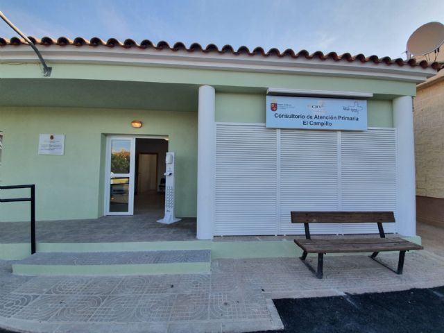 El Ayuntamiento de Lorca informa que el consultorio médico de Campillo recuperará su funcionamiento a partir del próximo 4 de octubre