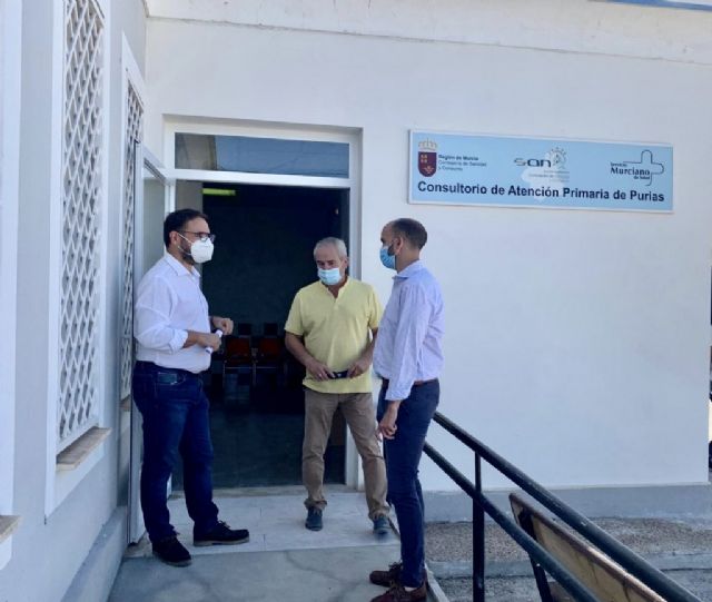 El Ayuntamiento de Lorca informa de la reapertura de los consultorios médicos de Aguaderas, Purias, La Escucha, Puente La Pía, Campo López y Marchena