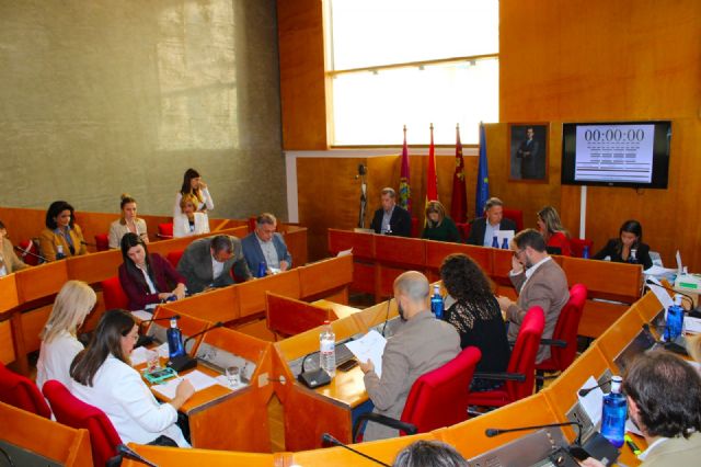 Balance de votaciones del Pleno Ordinario del Ayuntamiento de Lorca correspondiente al mes de octubre 2023