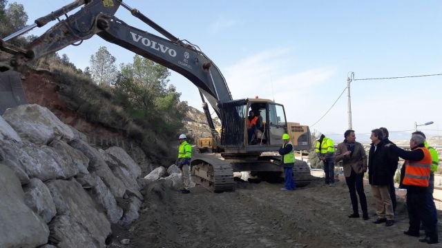 La Comunidad inicia las obras para mejorar los accesos al castillo de Lorca y su conexión con la zona sur de la ciudad