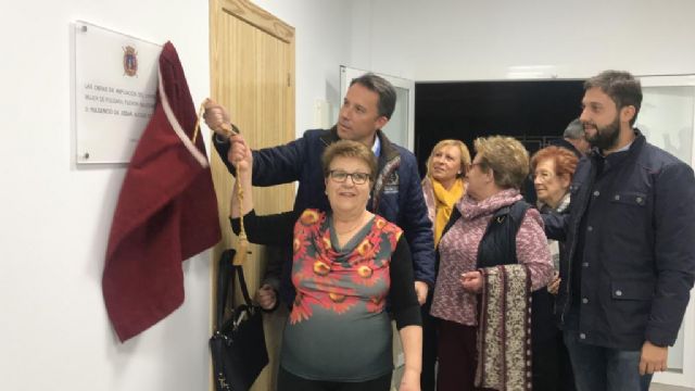 El Alcalde de Lorca inaugura el nuevo local construido para el colectivo de mujeres de La Pulgara que ha supuesto una inversión municipal de 47.190 euros