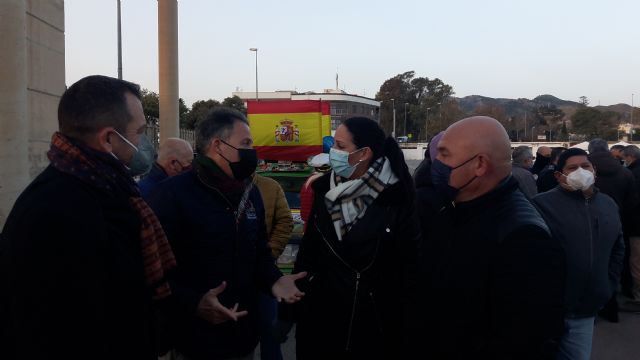 Fulgencio Gil: 'hoy el campo ha estallado en Lorca contra los continuos ataques del PSOE'